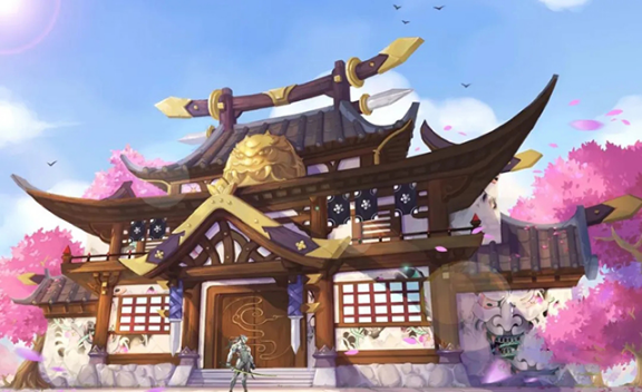 利用和风建筑设计绘制山口道场图文教程-炫云官网