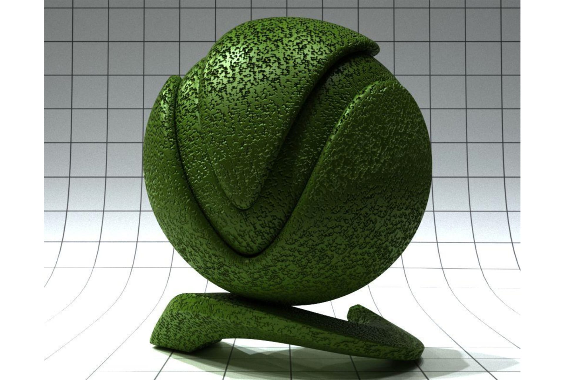 作为凹凸贴图的 Maya 皮革纹理
